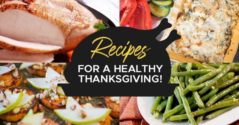Recipes for a healthy Thanksgiving