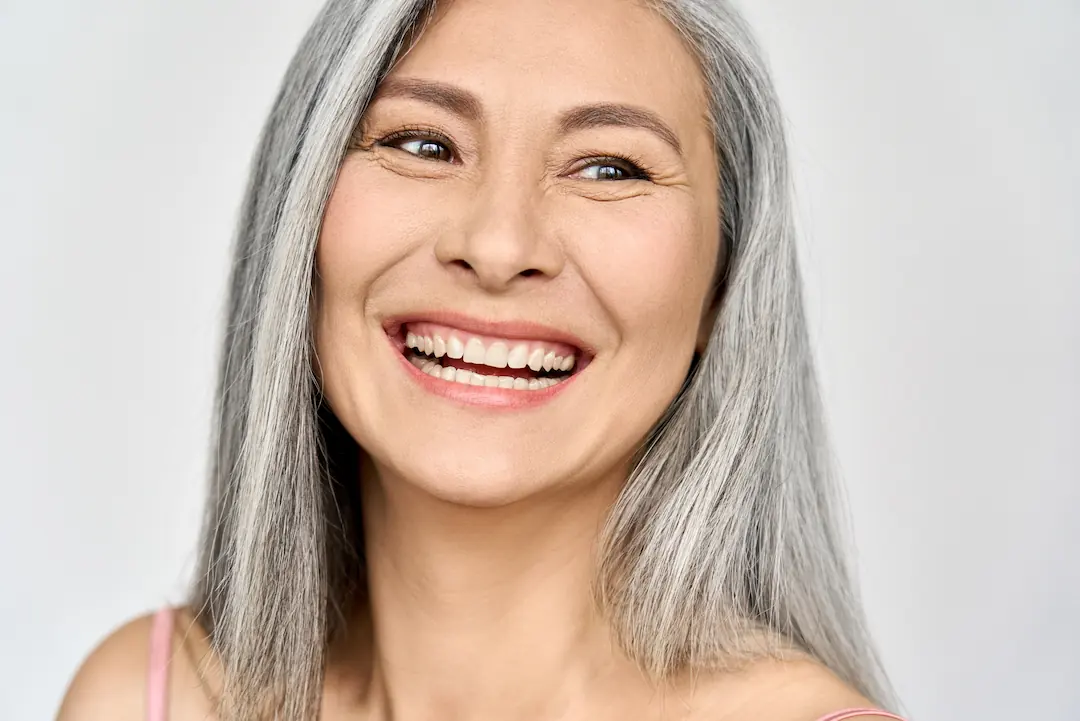 Portrait of smiling middle-aged woman